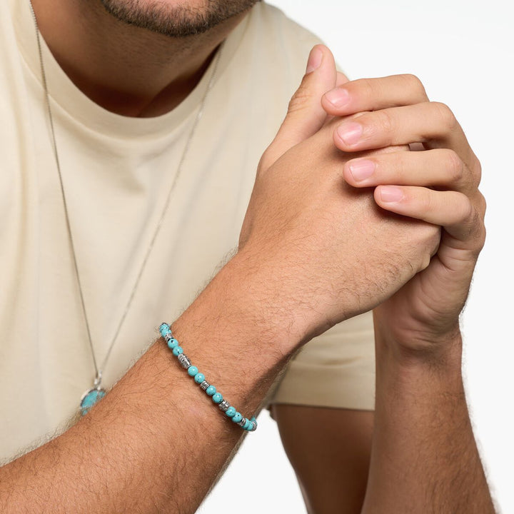 Rebel At Heart Bracelet Lucky Charm Turquoise