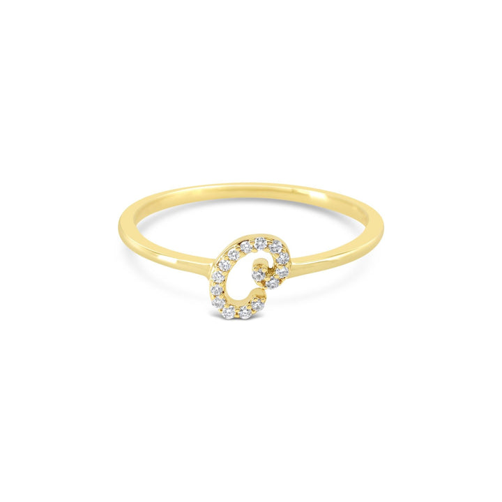 Bague d'éternité partielle empilable avec diamants de laboratoire