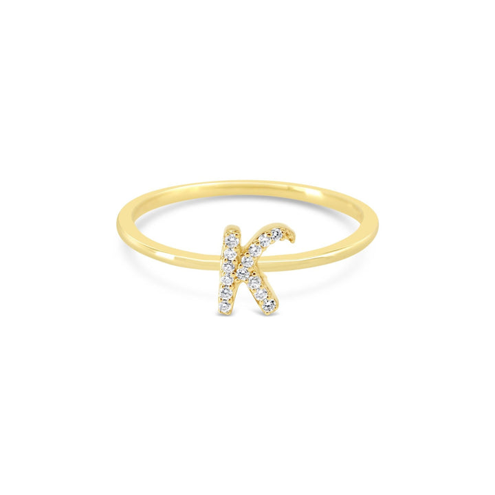 Bague d'éternité partielle empilable avec diamants de laboratoire