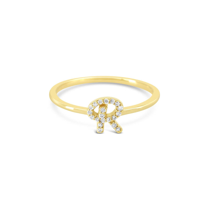 Bague d'éternité partielle empilable avec diamants de laboratoire