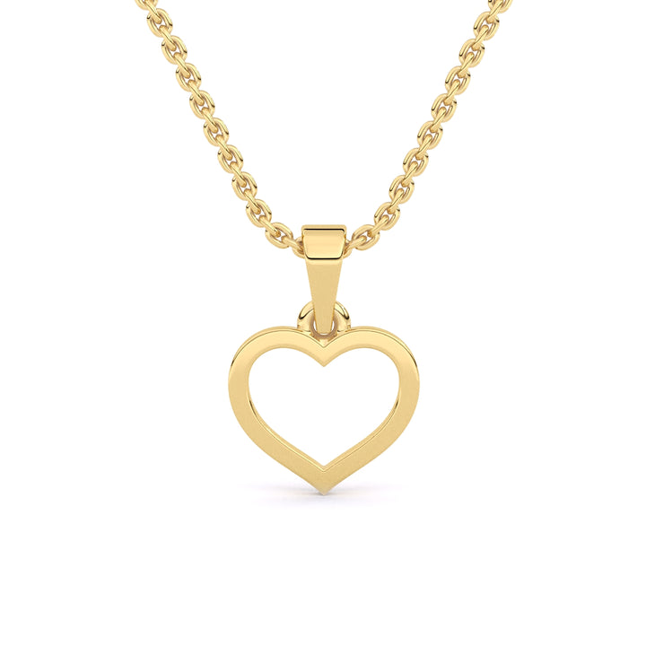 Gold Heart Necklace