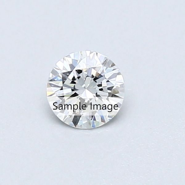 Diamant naturel rond de 0,30 carat