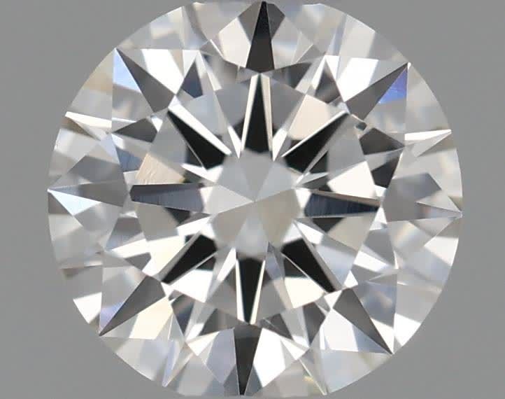Diamant naturel rond de 0,40 carat