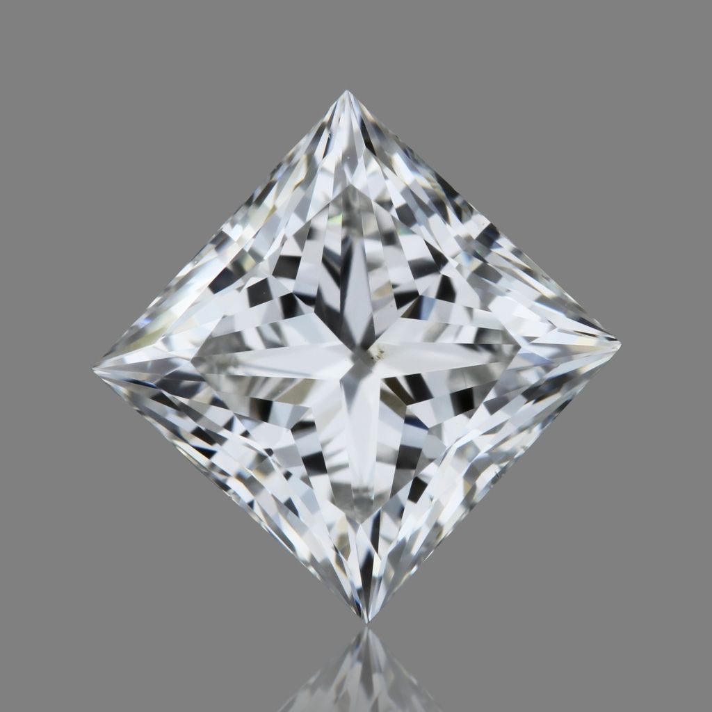 Diamant naturel princesse de 1,09 carat