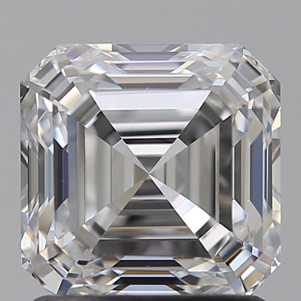 Diamant de laboratoire Asscher de 1,54 carat