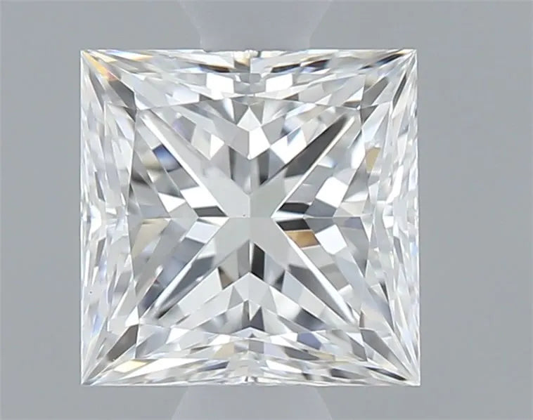 0.80ct Princess Natural Diamond (Colour E, Clarity VVS2, GIA Certified)