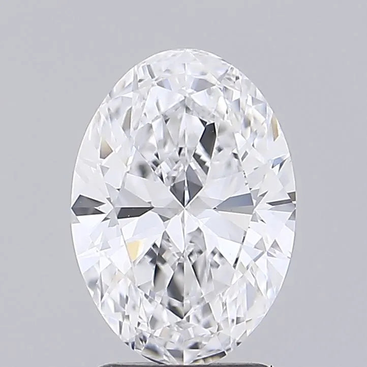 1.50ct Oval Lab Grown Diamond (Colour D, Clarity IF, IGI Certified)