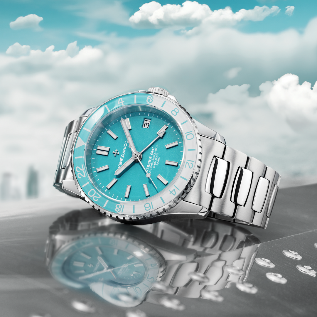 Venezianico NEREIDE GMT Cielo - Bijouterie La Voûte Venezianico NEREIDE GMT Cielo - Bijouterie La Voûte