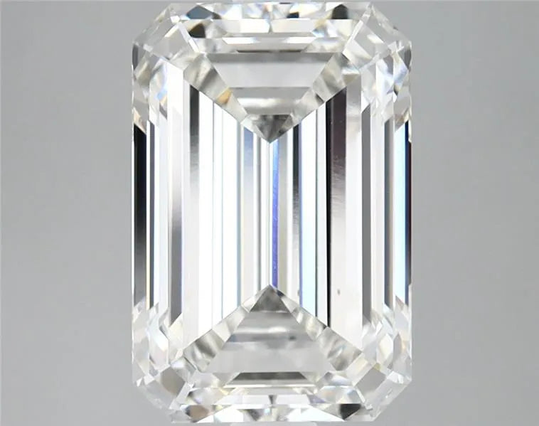 3.40ct Emerald Lab Grown Diamond (Colour F, Clarity VS1, IGI Certified)