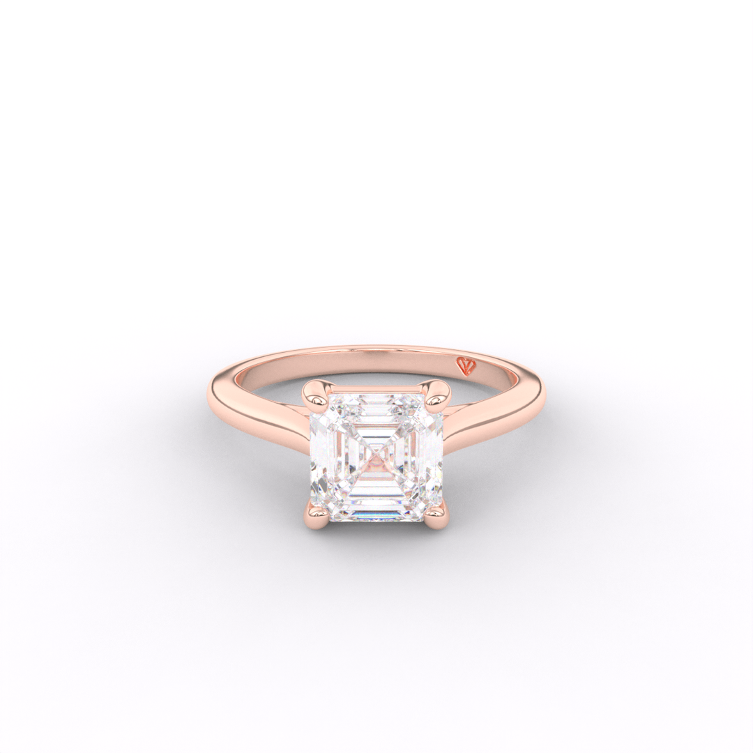 Melissa - Classic Cathedral Engagement Ring