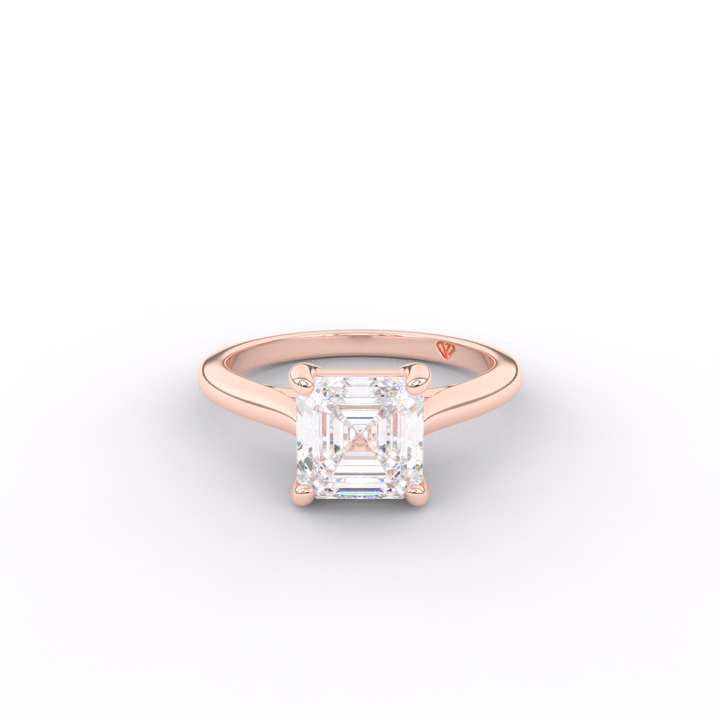 Melissa - Classic Cathedral Engagement Ring