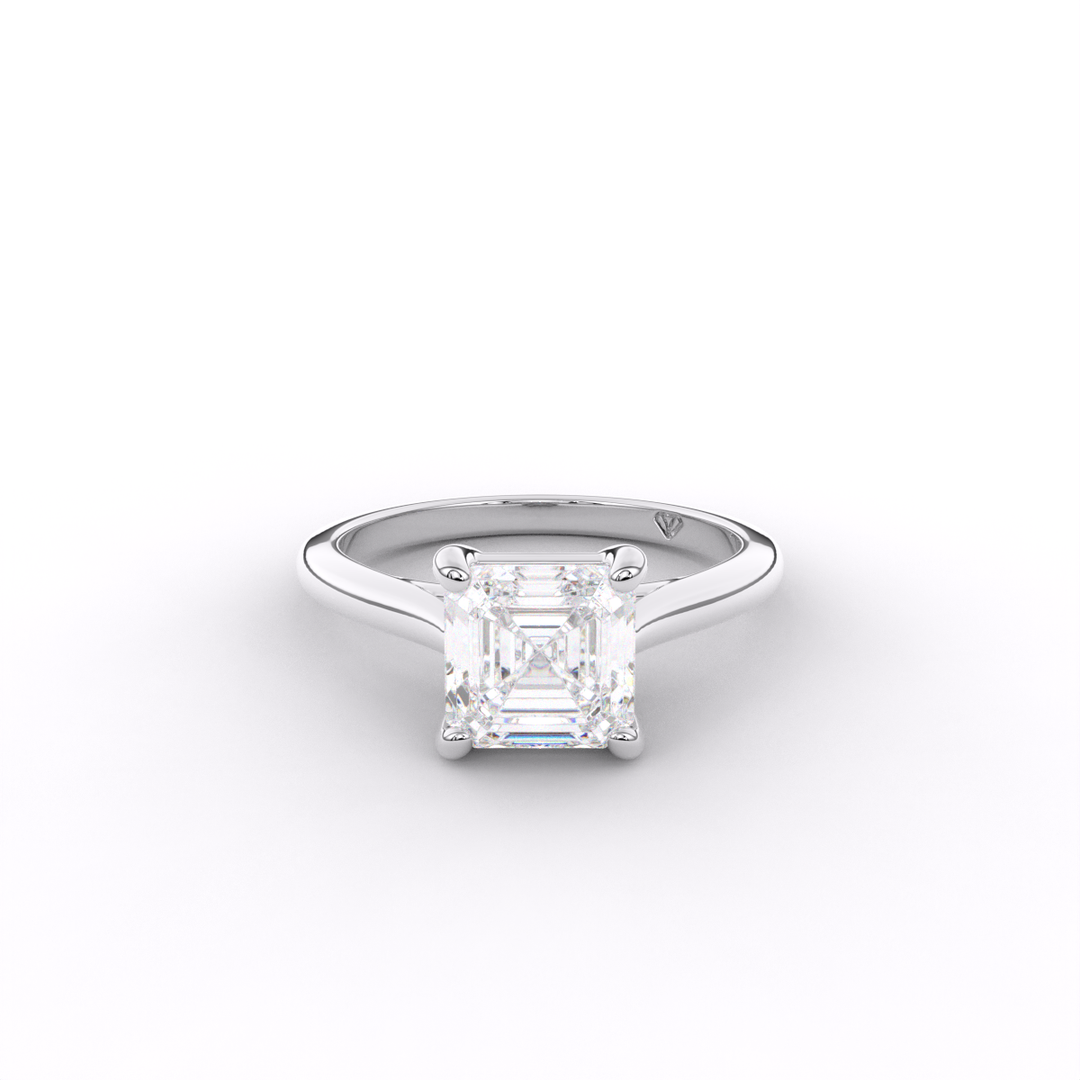 Melissa - Classic Cathedral Engagement Ring