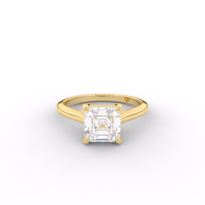 Melissa - Classic Cathedral Engagement Ring
