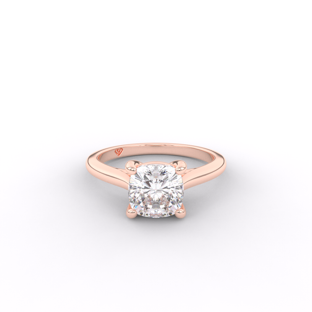 Melissa - Classic Cathedral Engagement Ring
