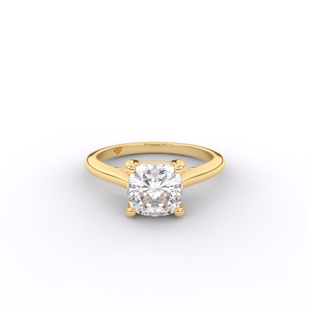 Melissa - Classic Cathedral Engagement Ring