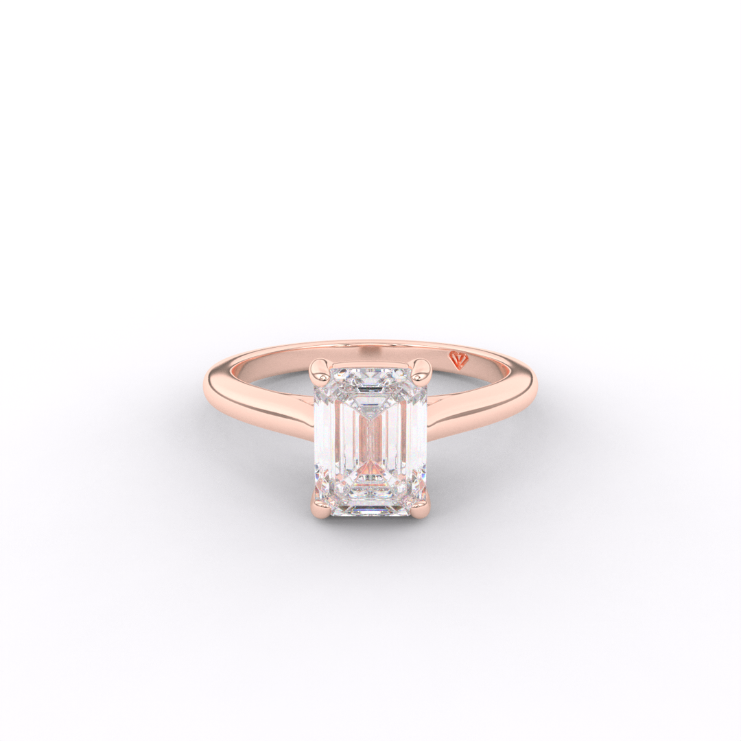 Melissa - Classic Cathedral Engagement Ring