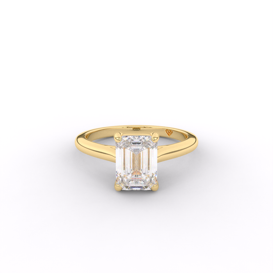 Melissa - Classic Cathedral Engagement Ring