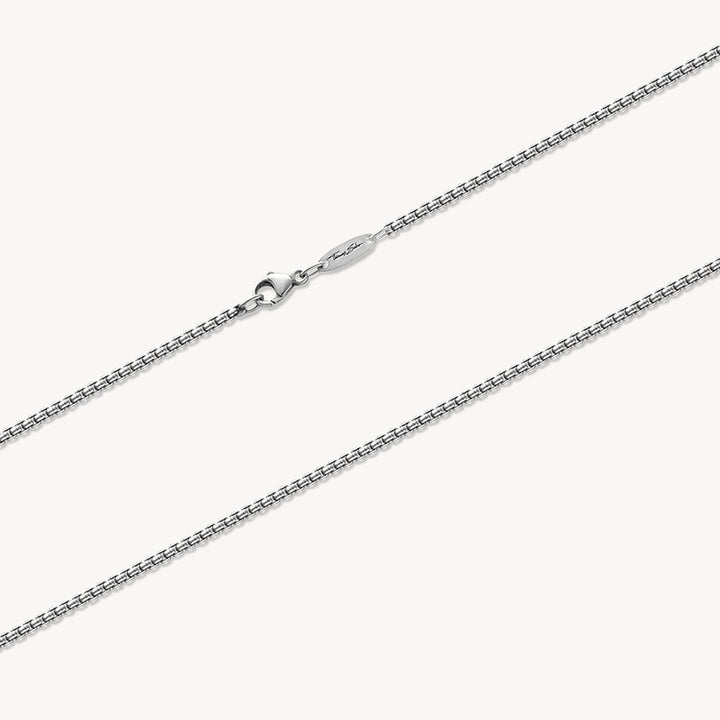 Rebel At Heart Silver Venezia Chain Blackened Thickness 2.00mm (0.08 Inch)