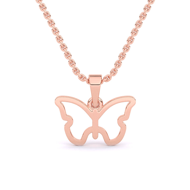 Gold Butterfly Necklace