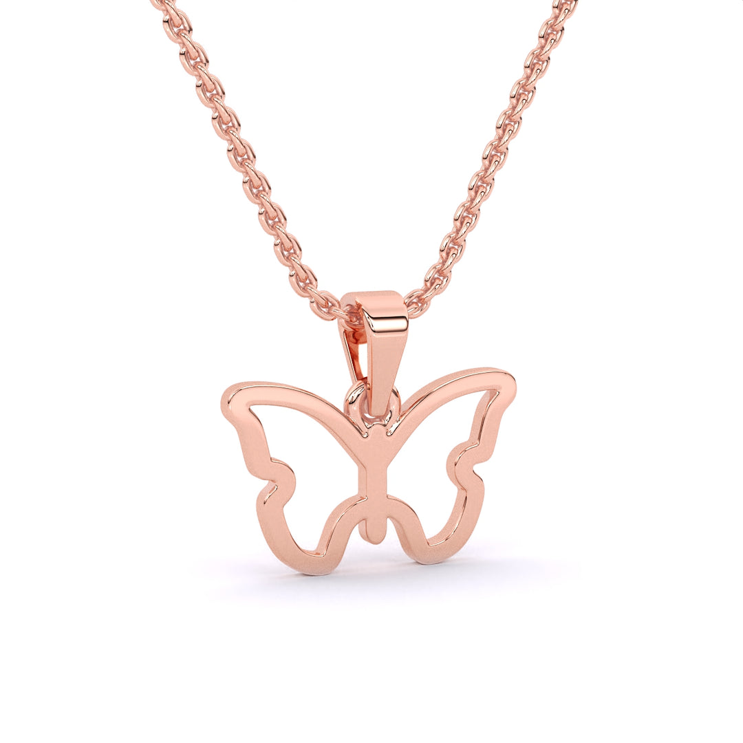 Gold Butterfly Necklace