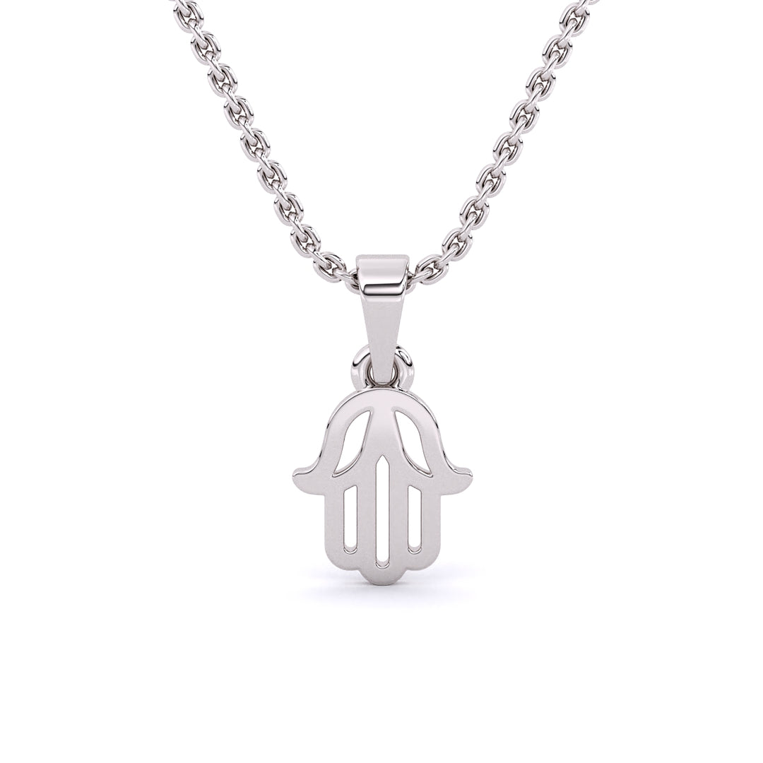 Hamsa Gold Necklace