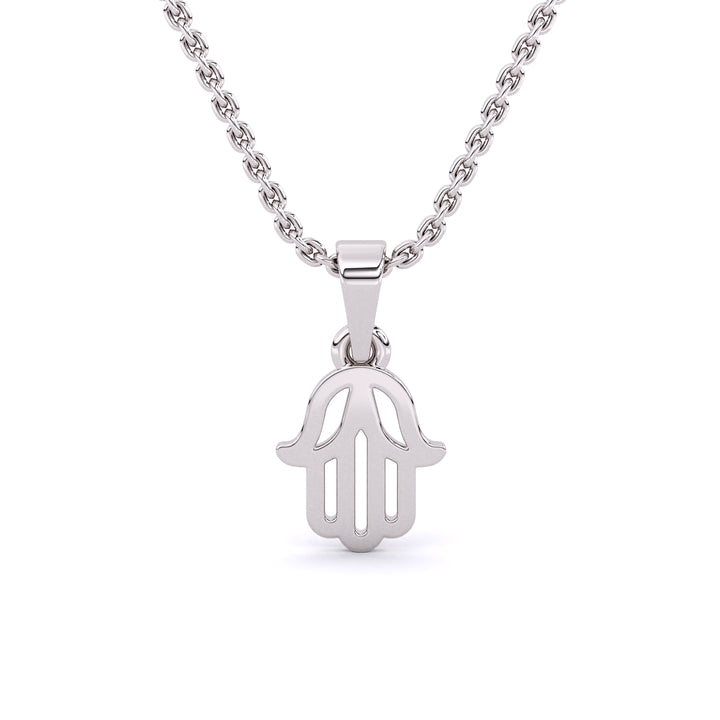 Hamsa Gold Necklace