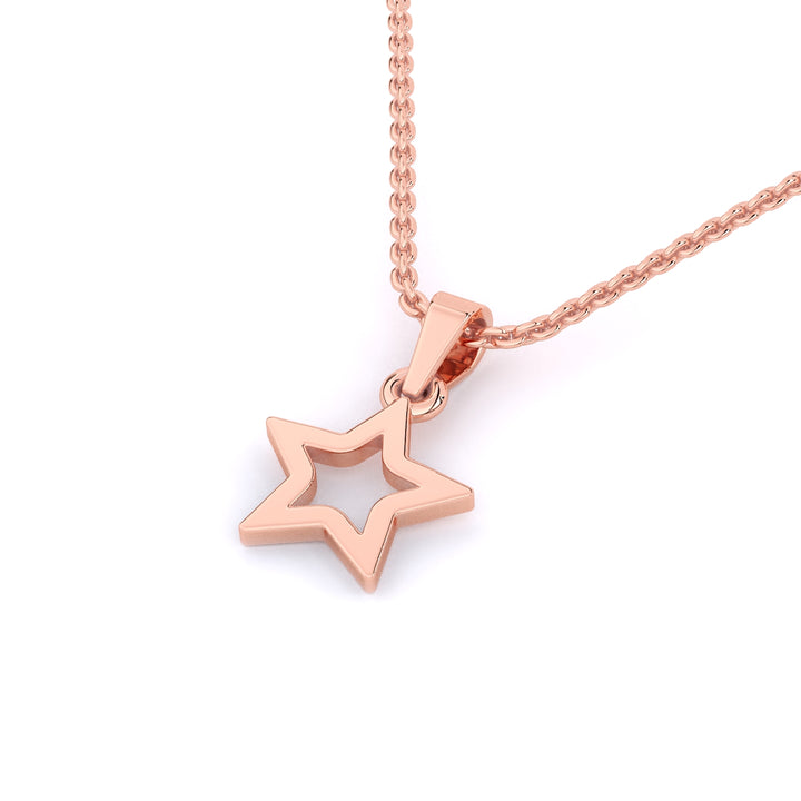 Gold Star Necklace