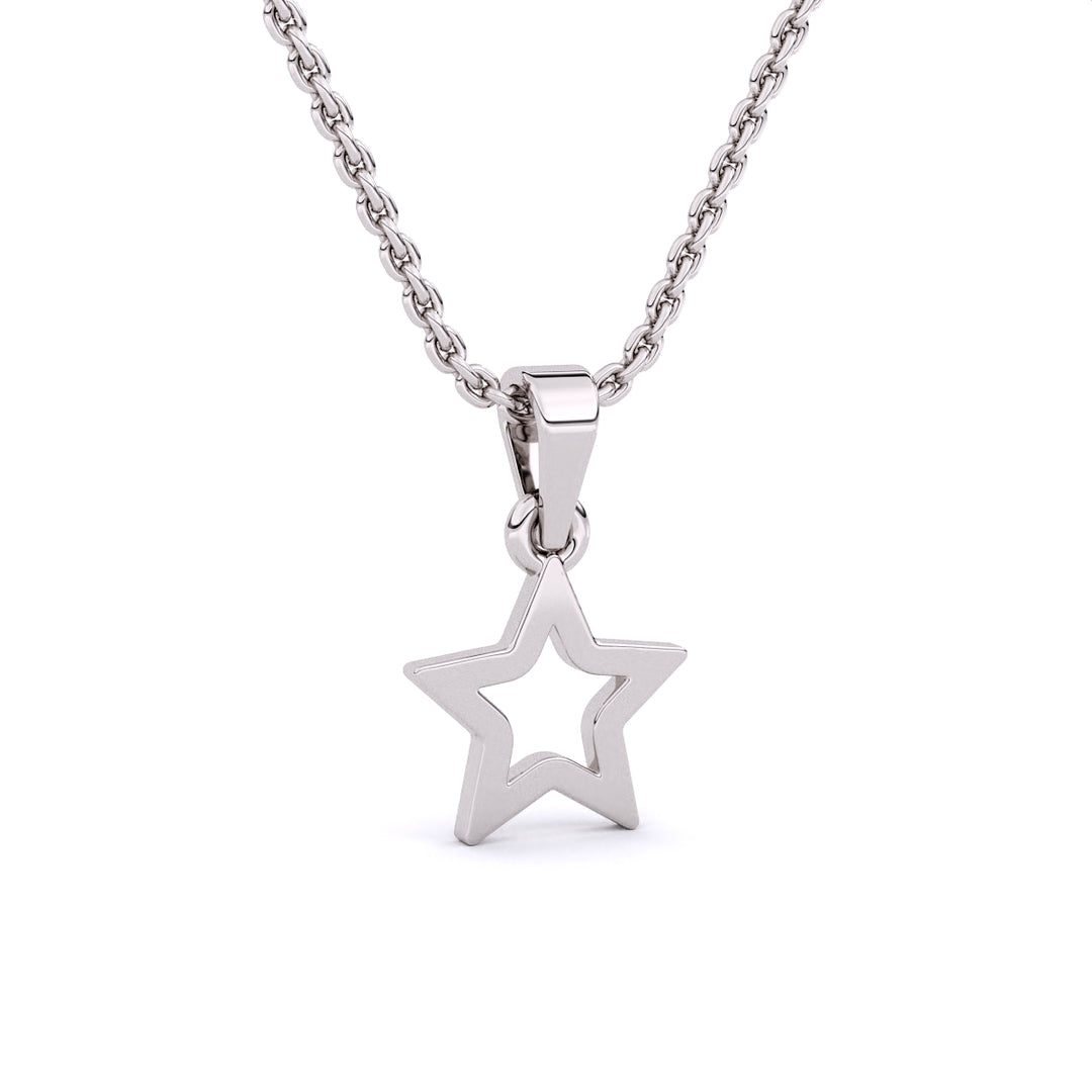 Gold Star Necklace