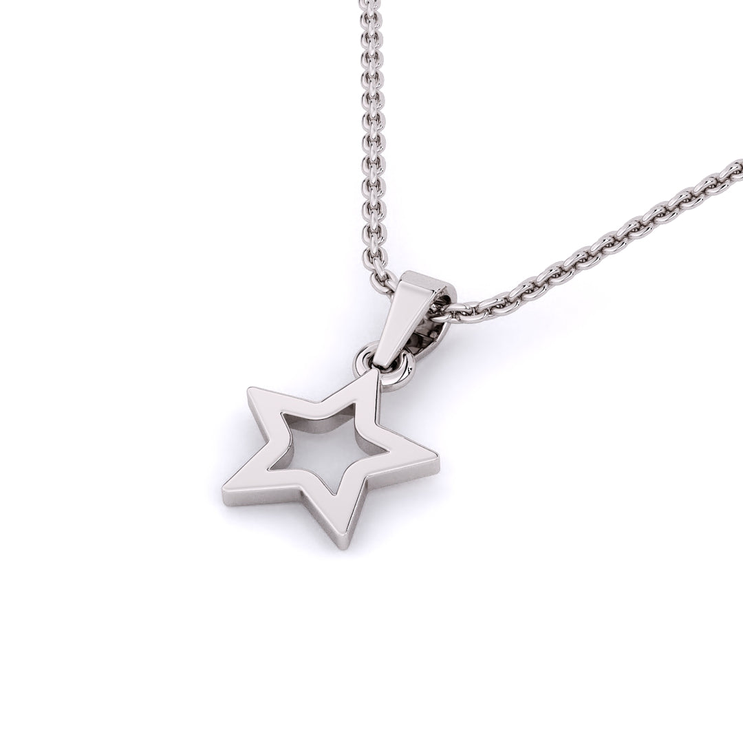 Gold Star Necklace