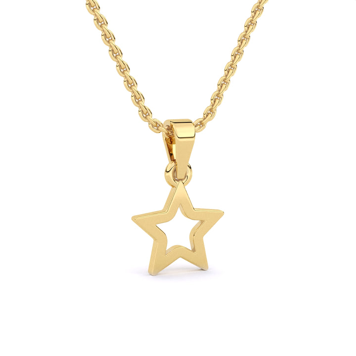 Gold Star Necklace