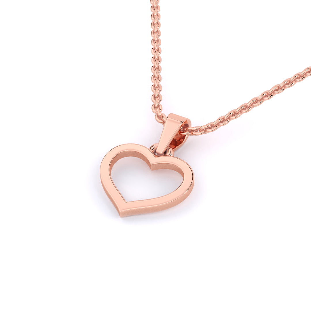 Gold Heart Necklace