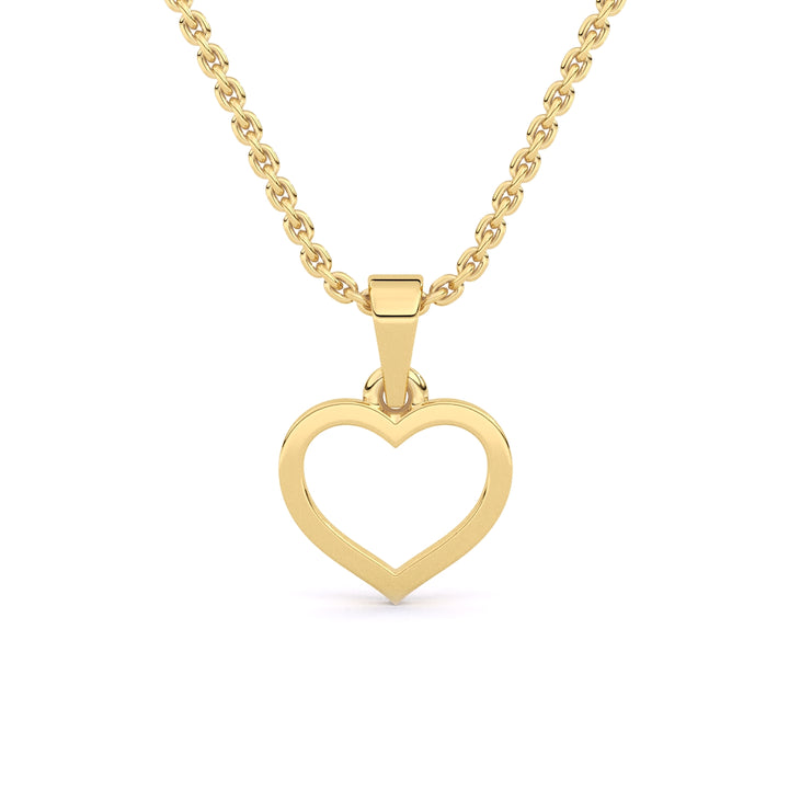 Gold Heart Necklace