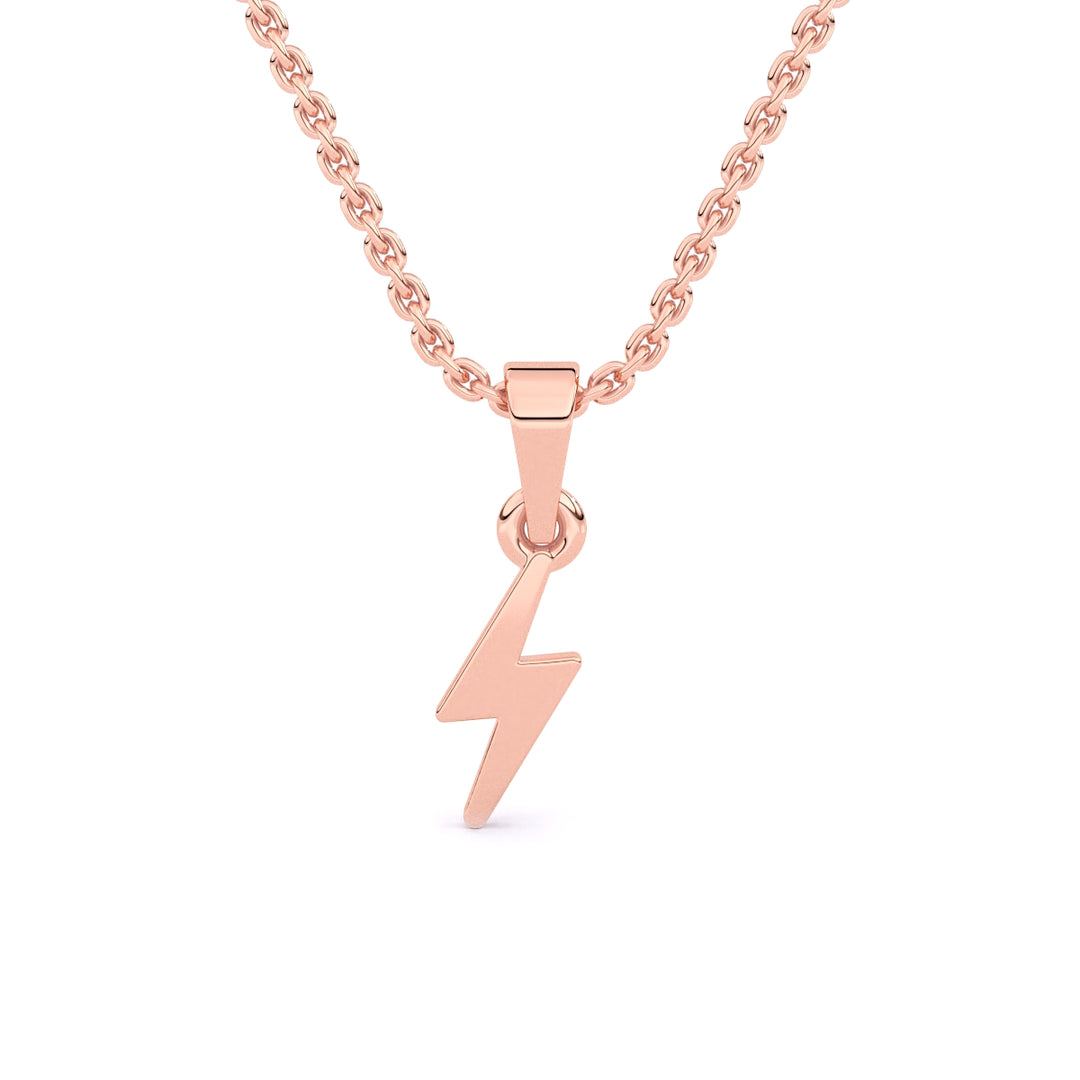 Gold Bolt Necklace