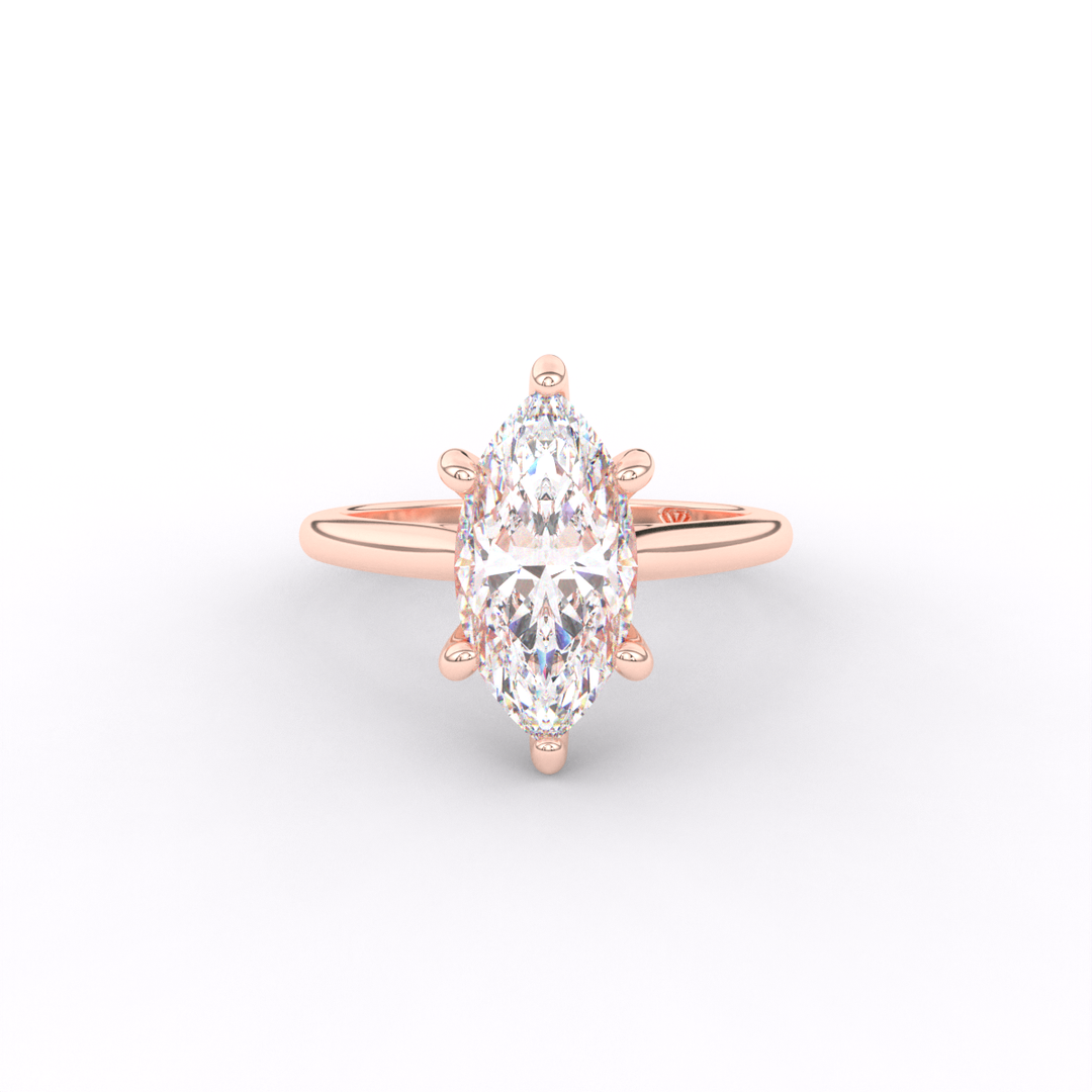 Melissa - Classic Cathedral Engagement Ring