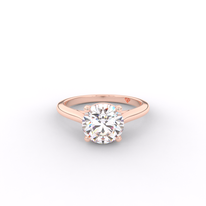 Melissa - Classic Cathedral Engagement Ring
