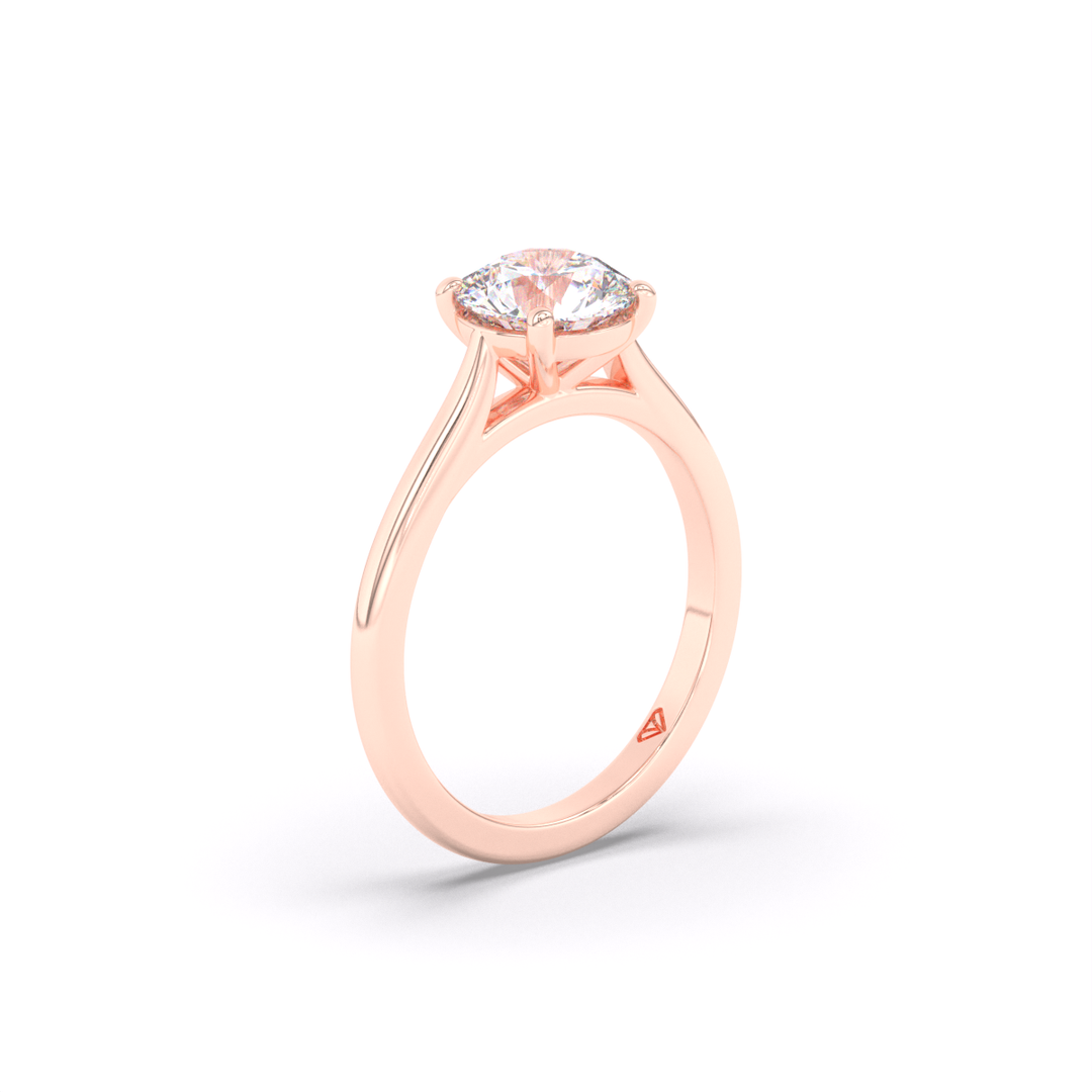 Melissa - Classic Cathedral Engagement Ring
