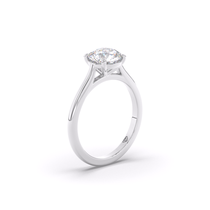 Melissa - Classic Cathedral Engagement Ring