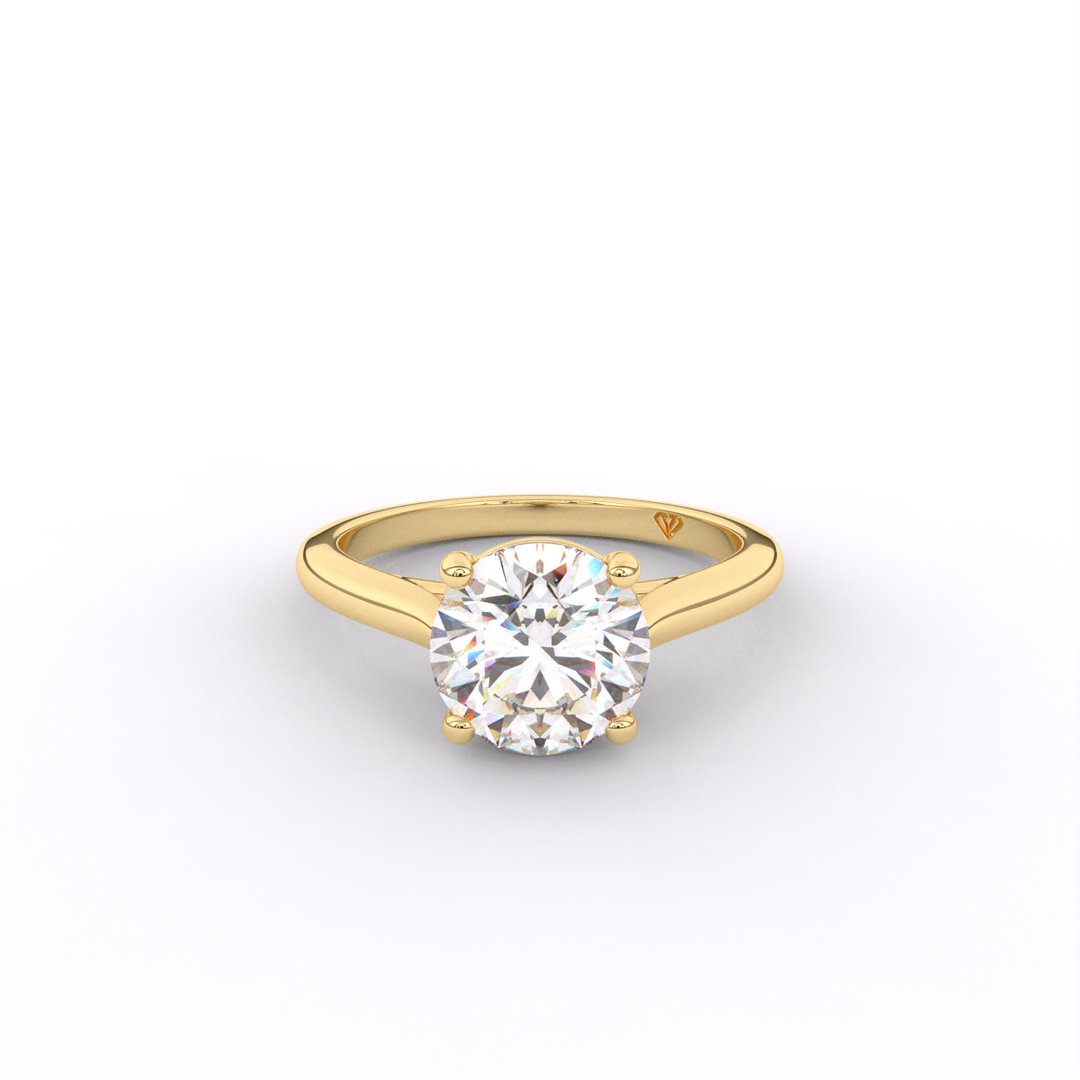 Melissa - Classic Cathedral Engagement Ring