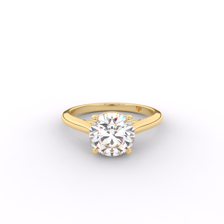Melissa - Classic Cathedral Engagement Ring