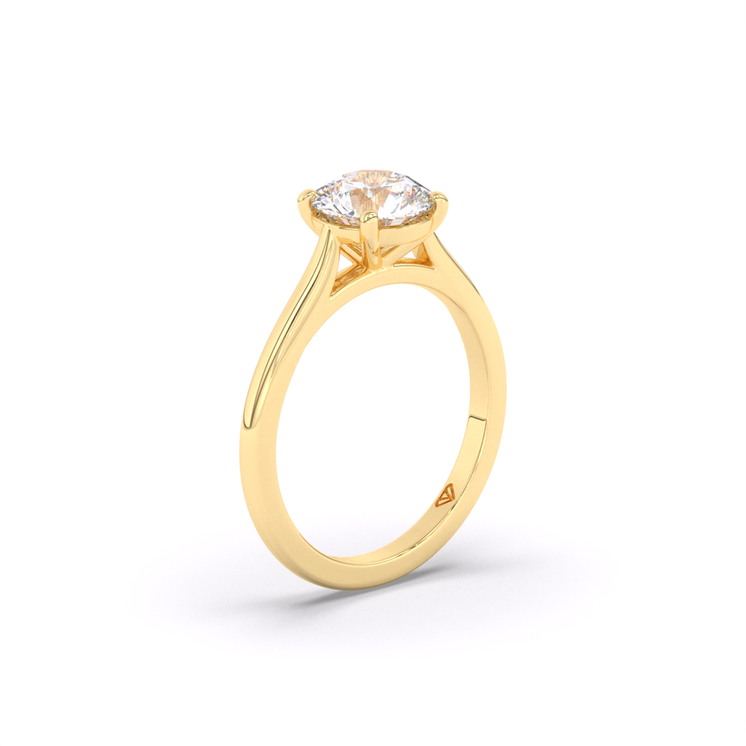 Melissa - Classic Cathedral Engagement Ring