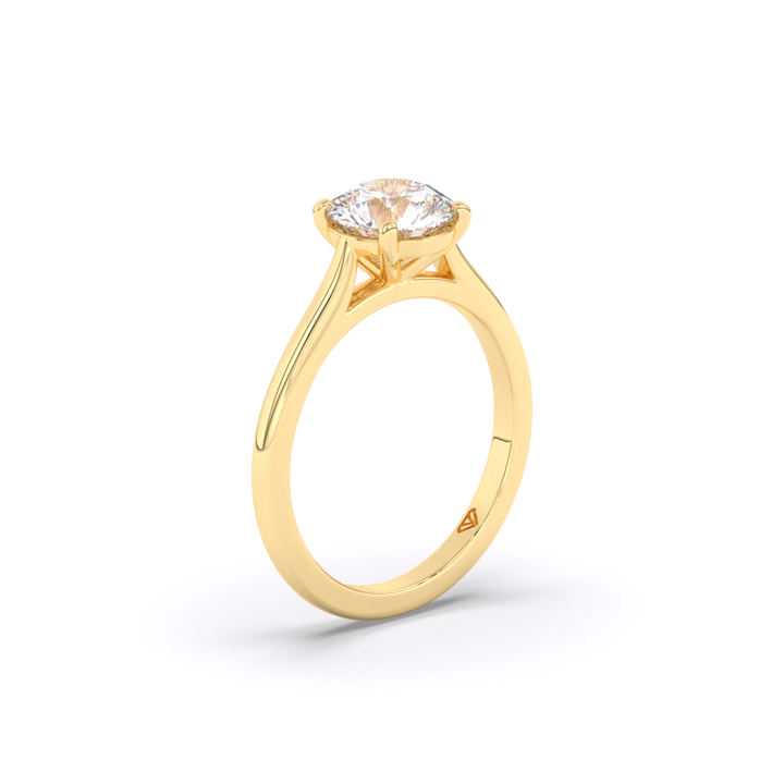 Melissa - Classic Cathedral Engagement Ring