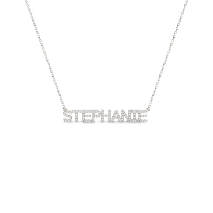 Diamond Name Necklace