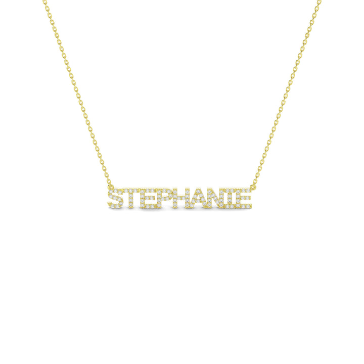 Diamond Name Necklace