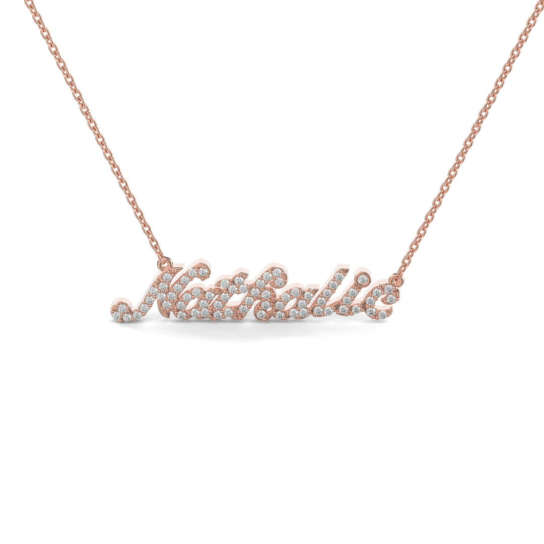 Diamond Name Necklace