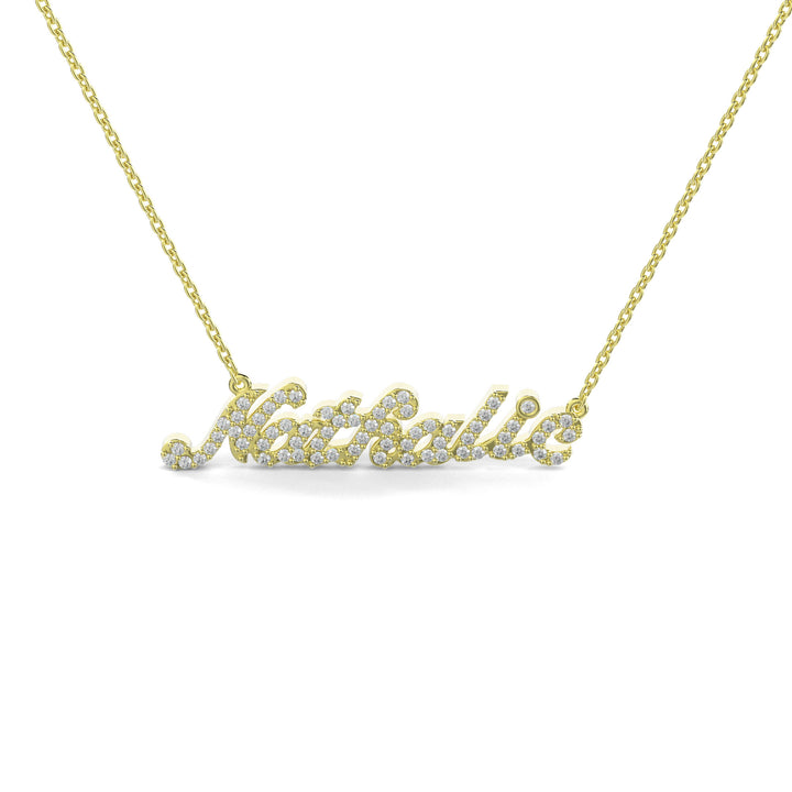 Diamond Name Necklace