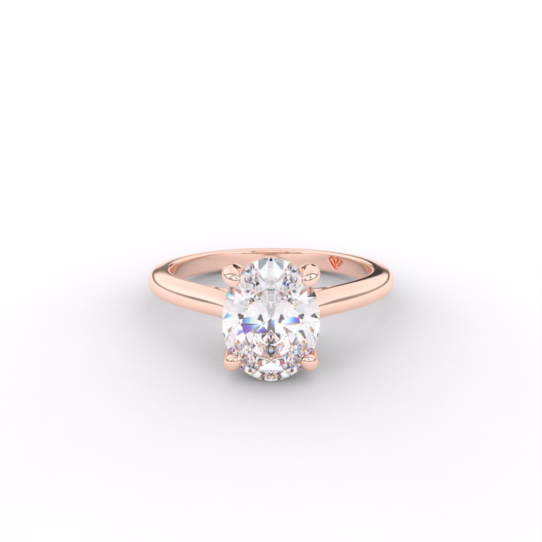 Melissa - Classic Cathedral Engagement Ring