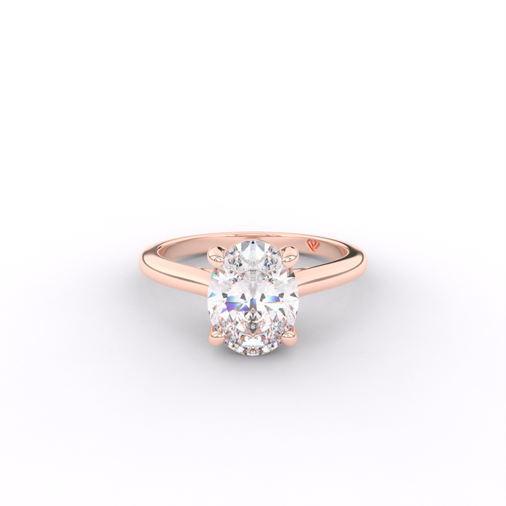 Melissa - Classic Cathedral Engagement Ring