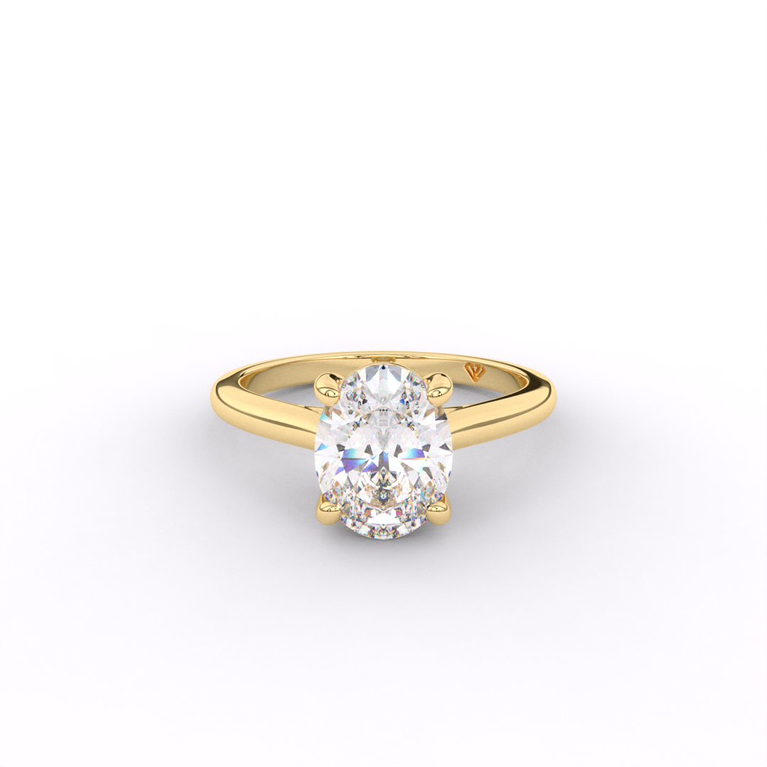 Melissa - Classic Cathedral Engagement Ring