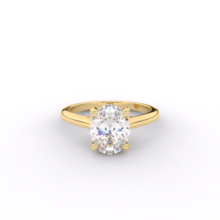 Melissa - Classic Cathedral Engagement Ring