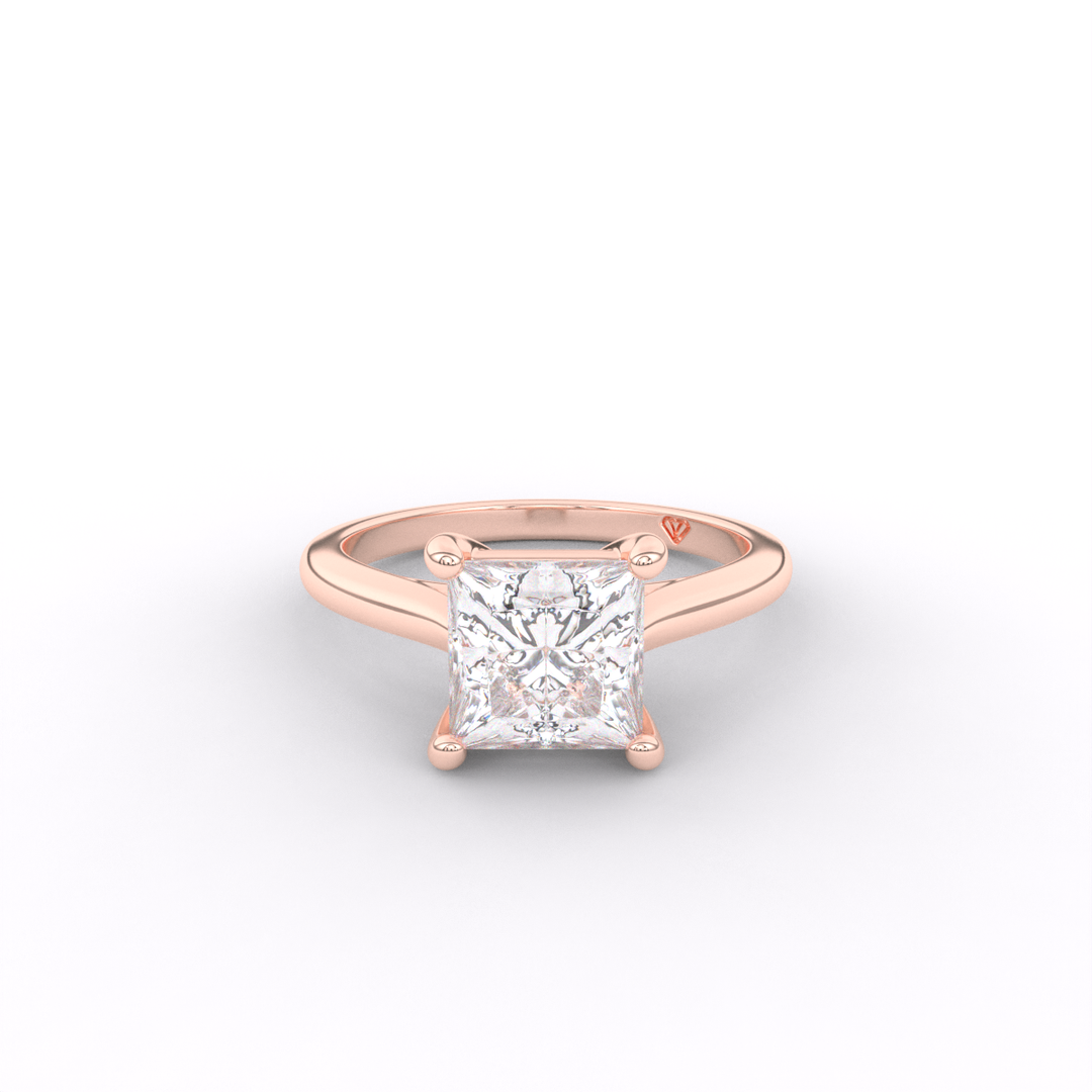 Melissa - Classic Cathedral Engagement Ring